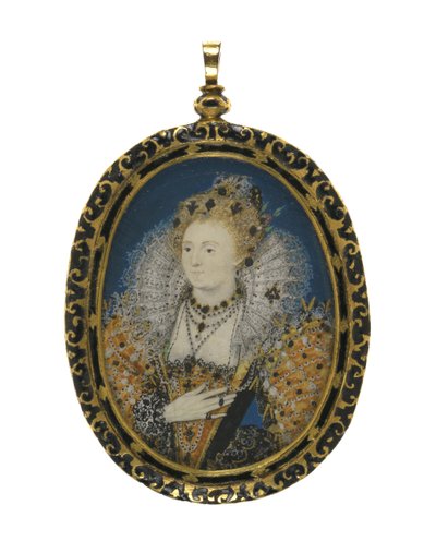 Queen Elizabeth I, c.1595-1600 by Nicholas Hilliard